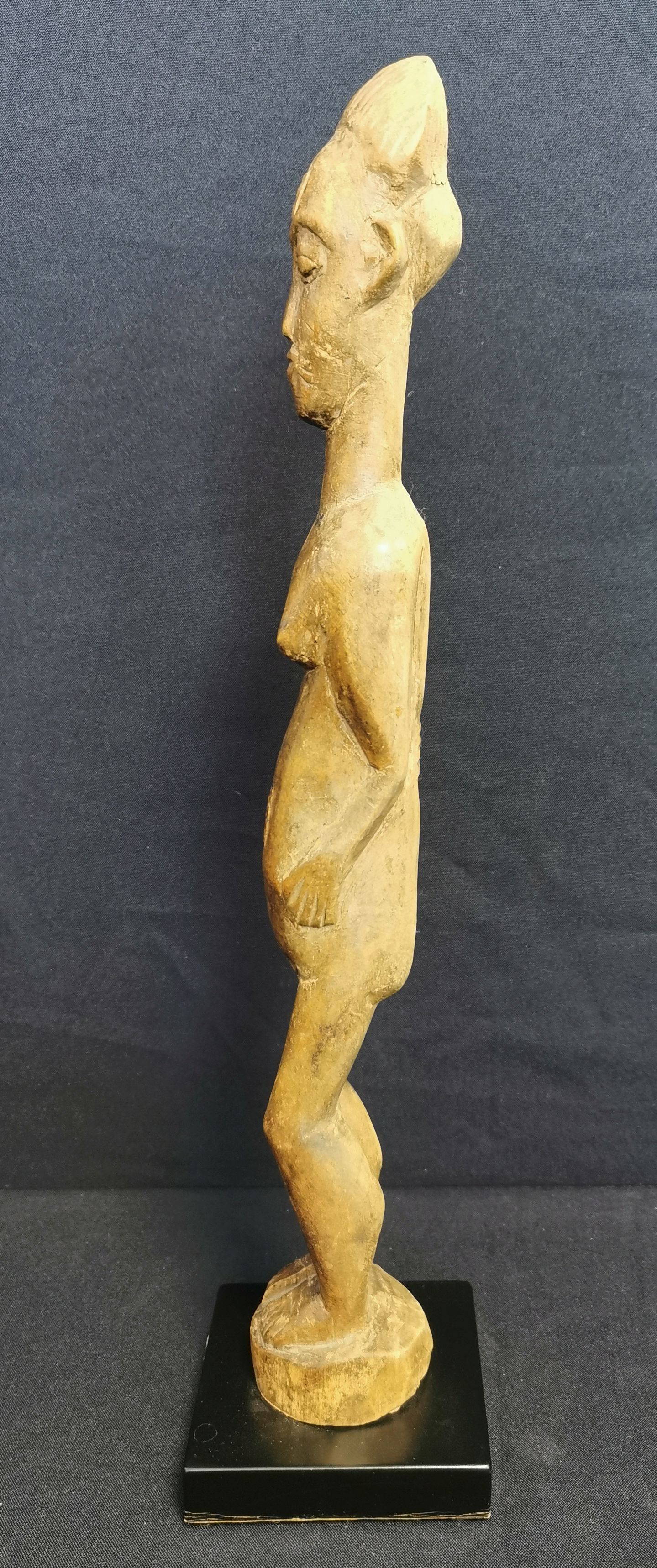 FEMALE ANCESTOR FIGURE OF THE BAULE - Image 4 of 4