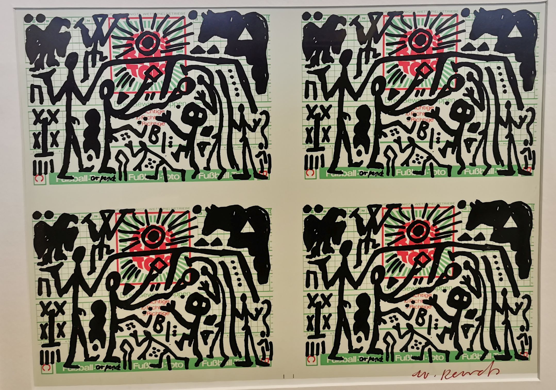 A. R. PENCK GRAPHICS / MULTIPLE - Image 2 of 3