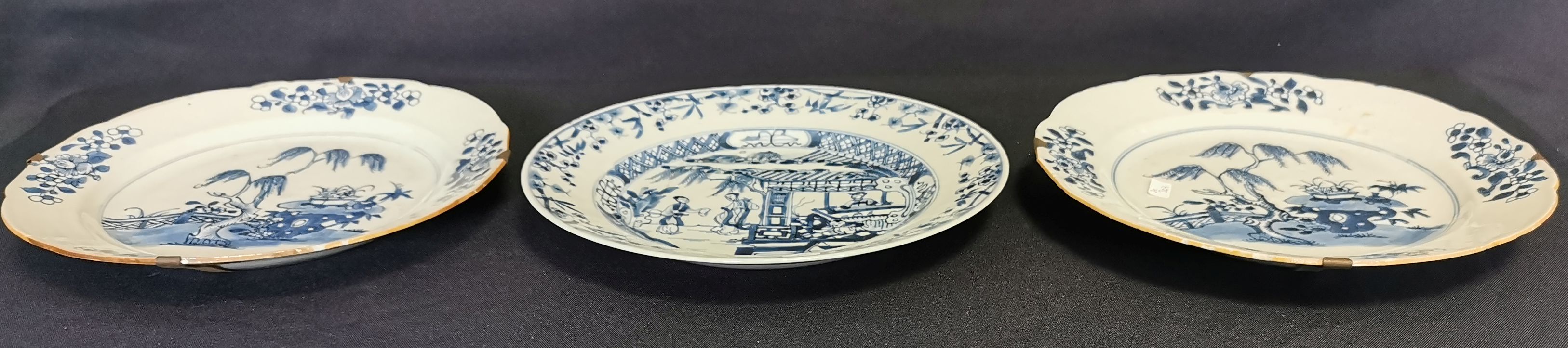 3 CHINESE PLATES - Image 2 of 3