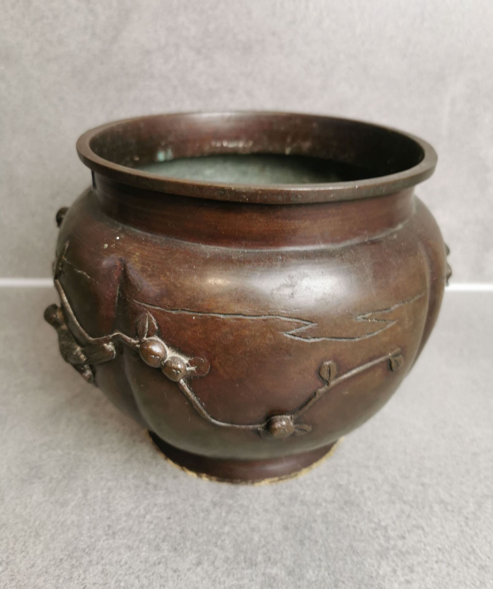 BRONZE CACHEPOT  - Bild 3 aus 5