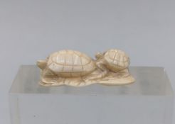 NETSUKE: SCHILDKRÖTEN