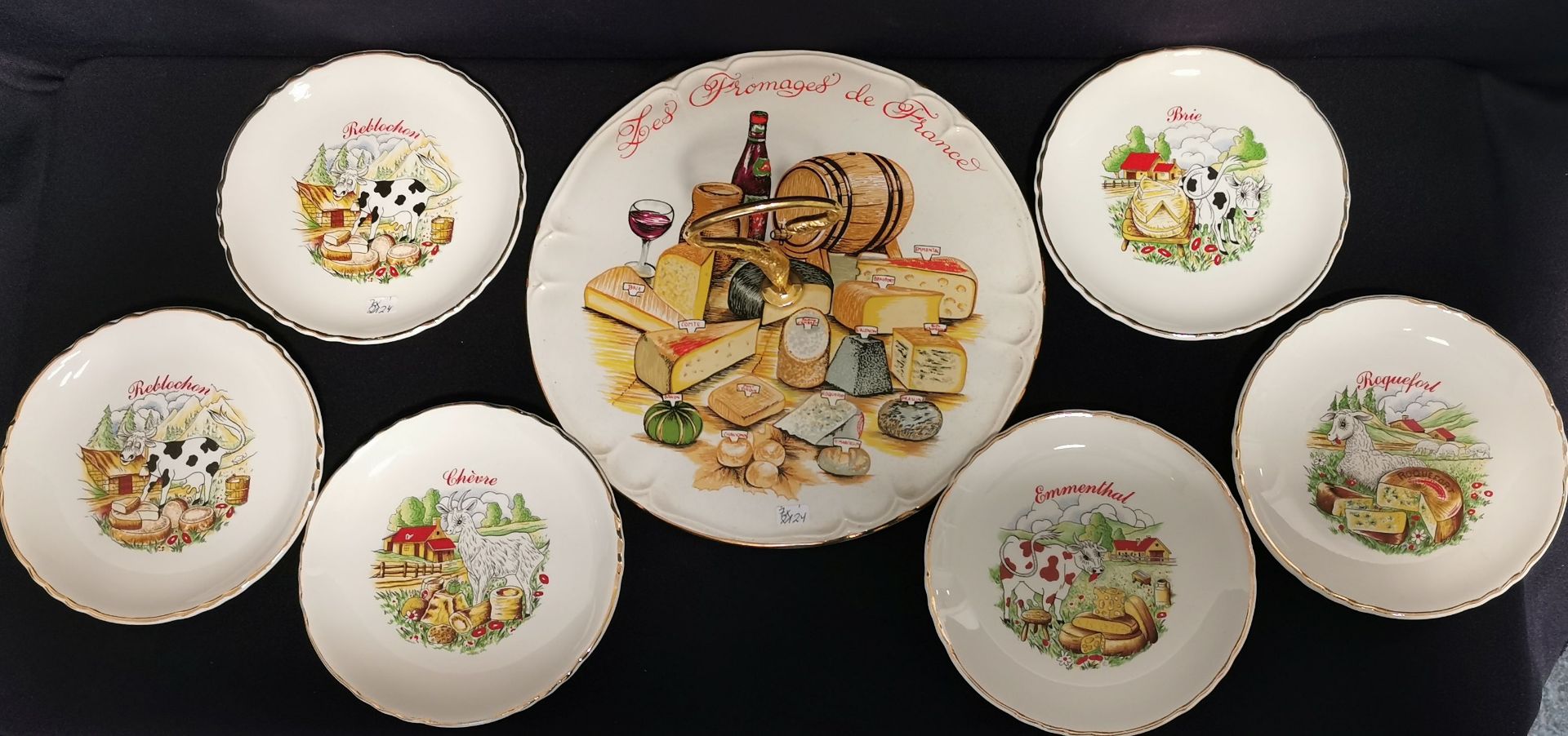 6 CHEESE PLATE AND CHEESE TRAY - Image 2 of 3