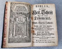 BIBEL VON 1761