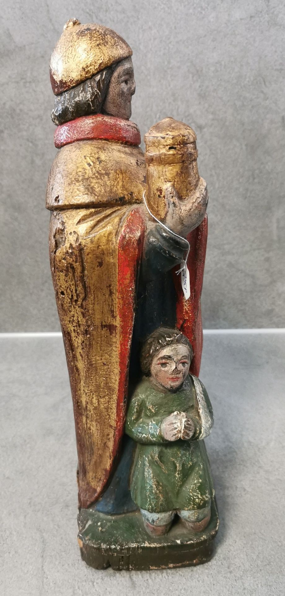 SCULPTURE: "HOLY COSMAS OR DAMIAN" - Image 2 of 4