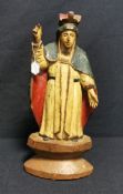 HEILIGENFIGUR / HEILIGE NONNE