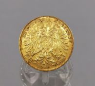 GOLDMÜNZE ÖSTERREICH 20 KRONEN