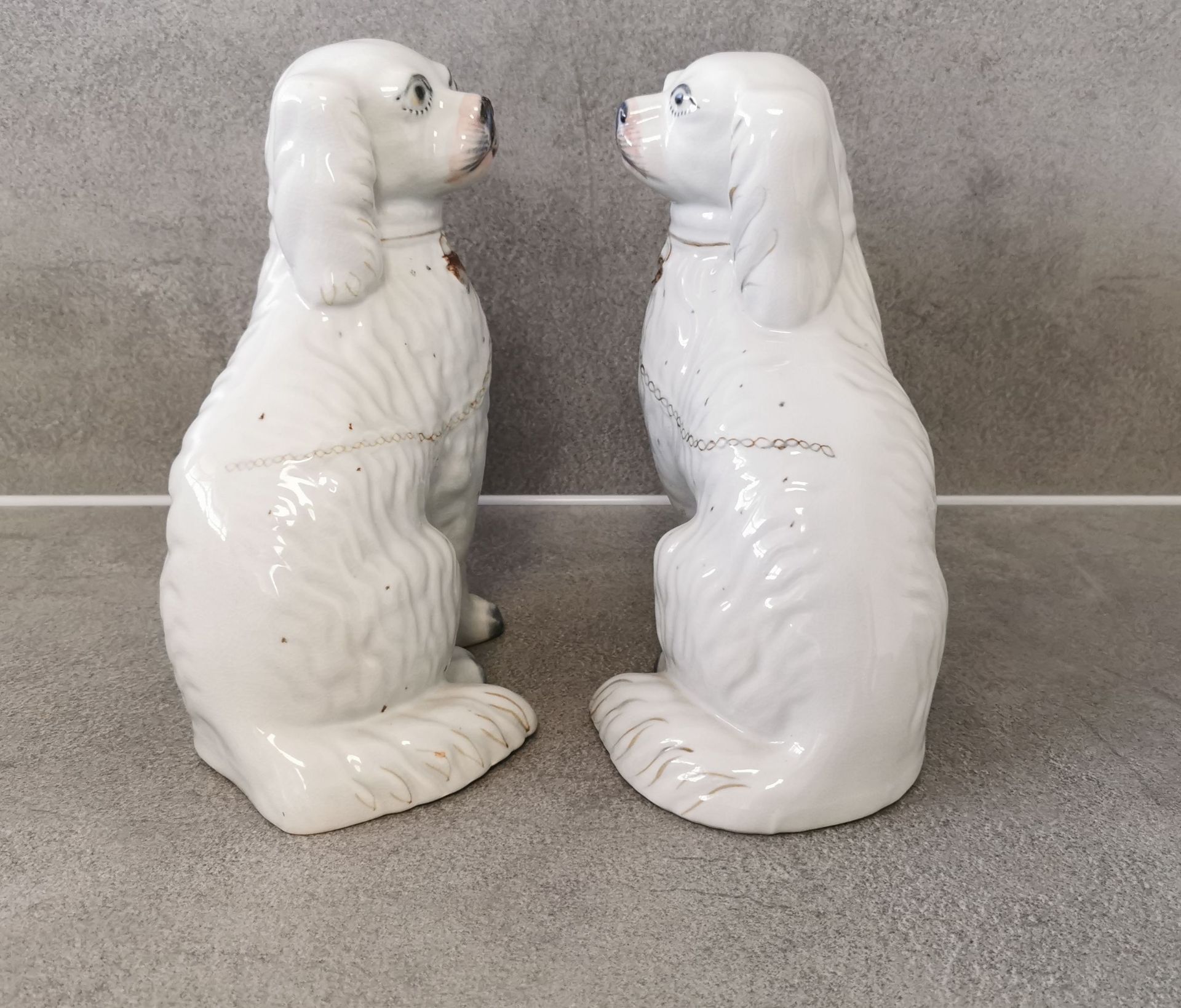 PAIR OF CHIMNEY DOGS - Image 2 of 5