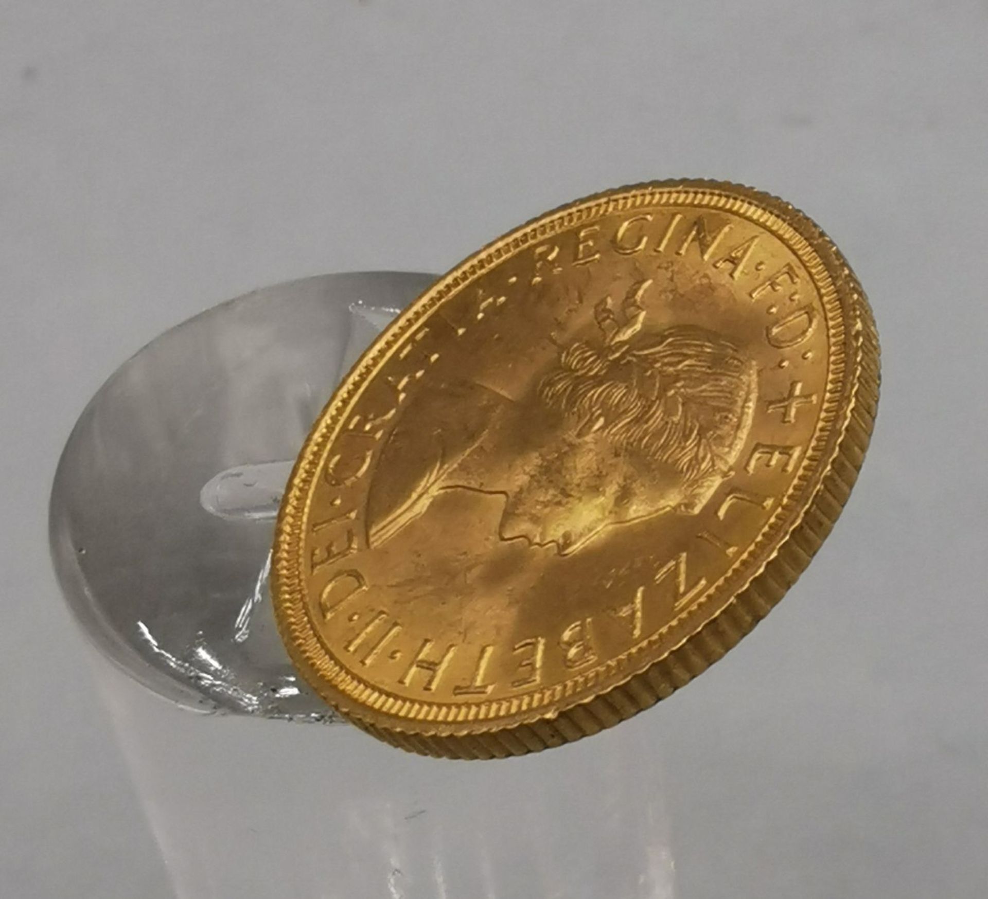 GOLDMÜNZE SOVEREIGN 1 PFUND - Bild 2 aus 3