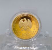 GOLDMÜNZE 100 EURO 