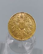 GOLDMÜNZE ÖSTERREICH 10 KRONEN