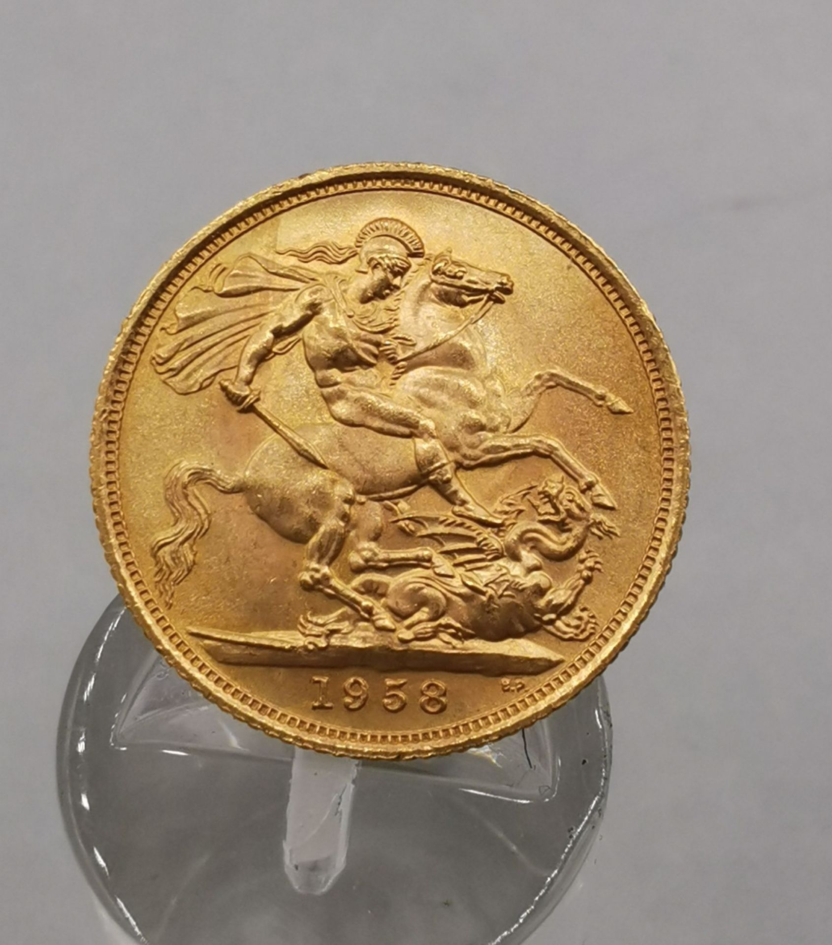 GOLDMÜNZE SOVEREIGN 1 PFUND - Bild 3 aus 3