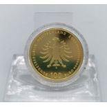 GOLDMÜNZE 100 EURO