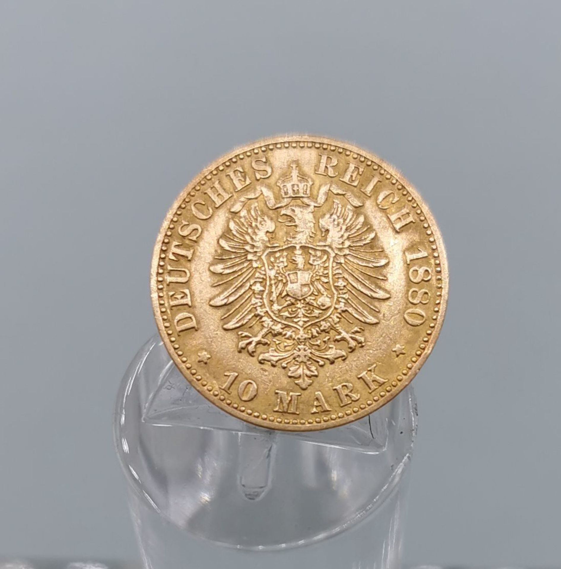 GOLDMÜNZE 10 MARK 