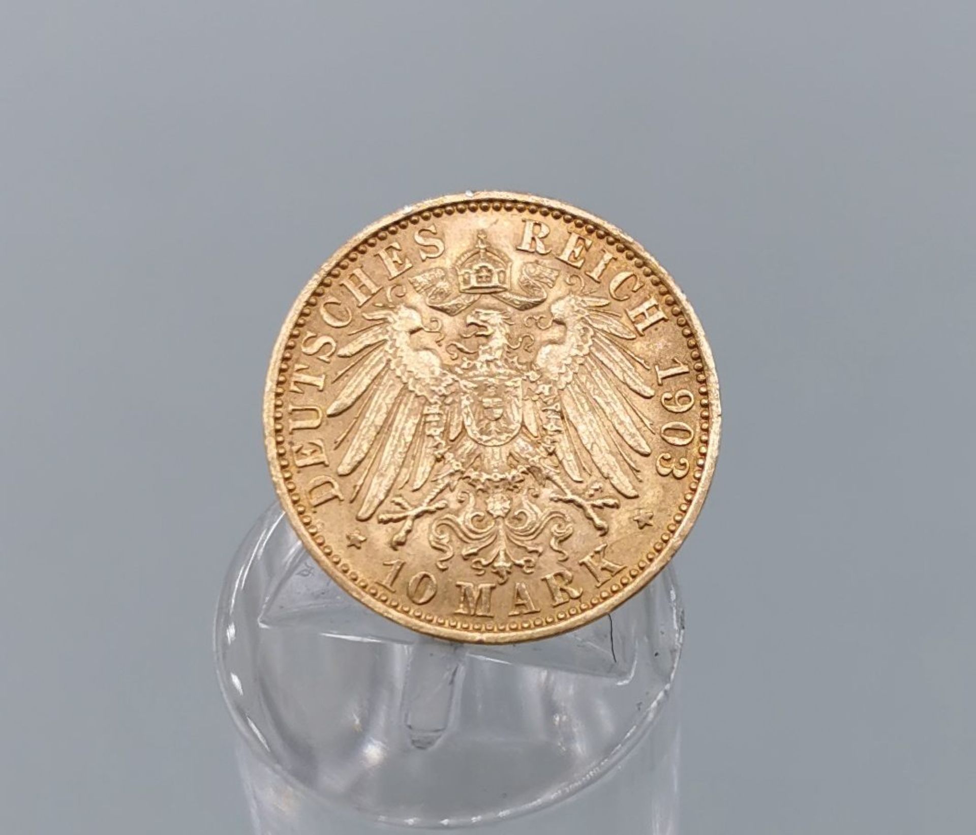 GOLDMÜNZE 10 MARK 