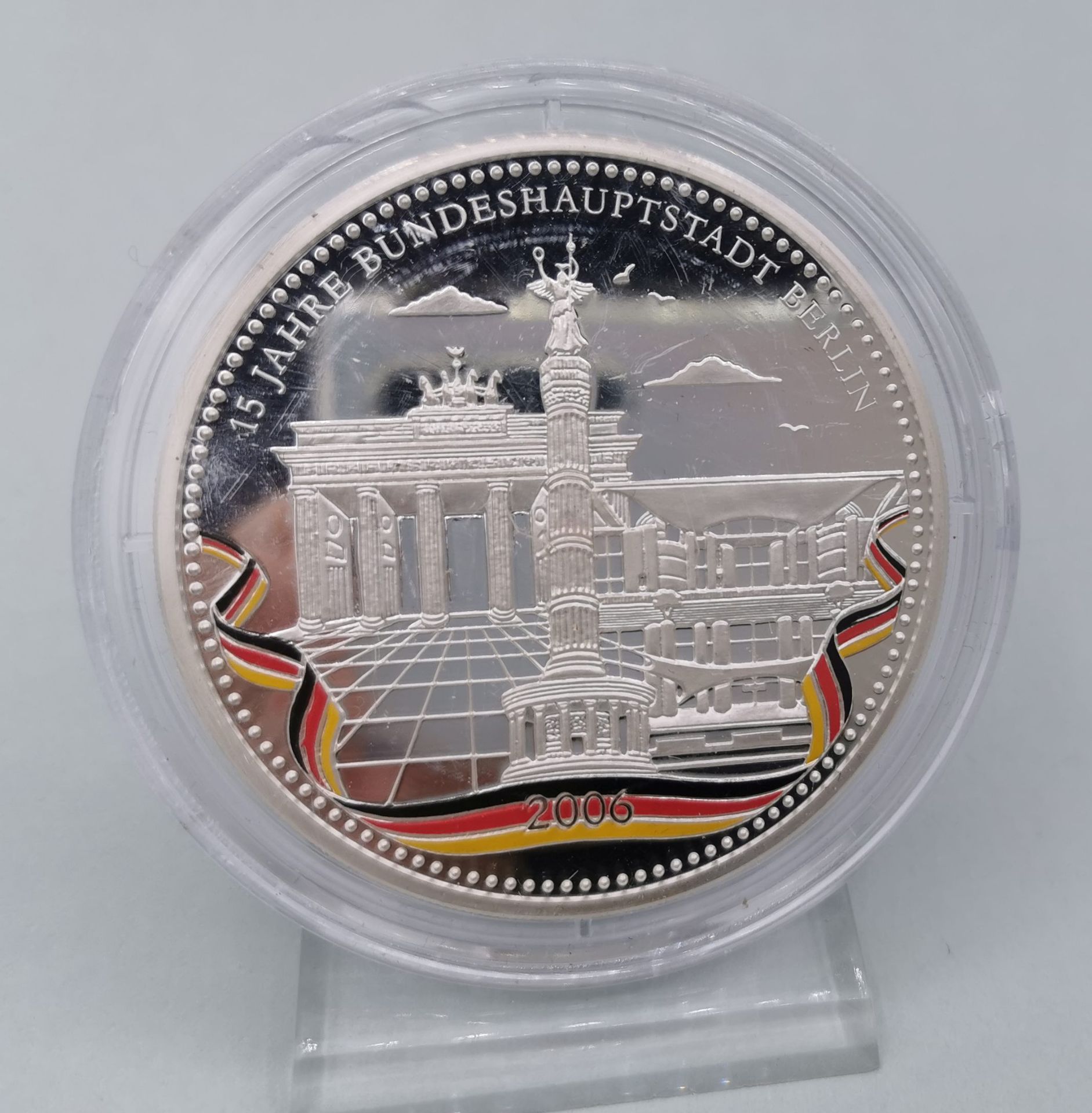 SILVER MEDAL 15 YEARS FEDERAL CAPITAL BERLIN - Image 2 of 3