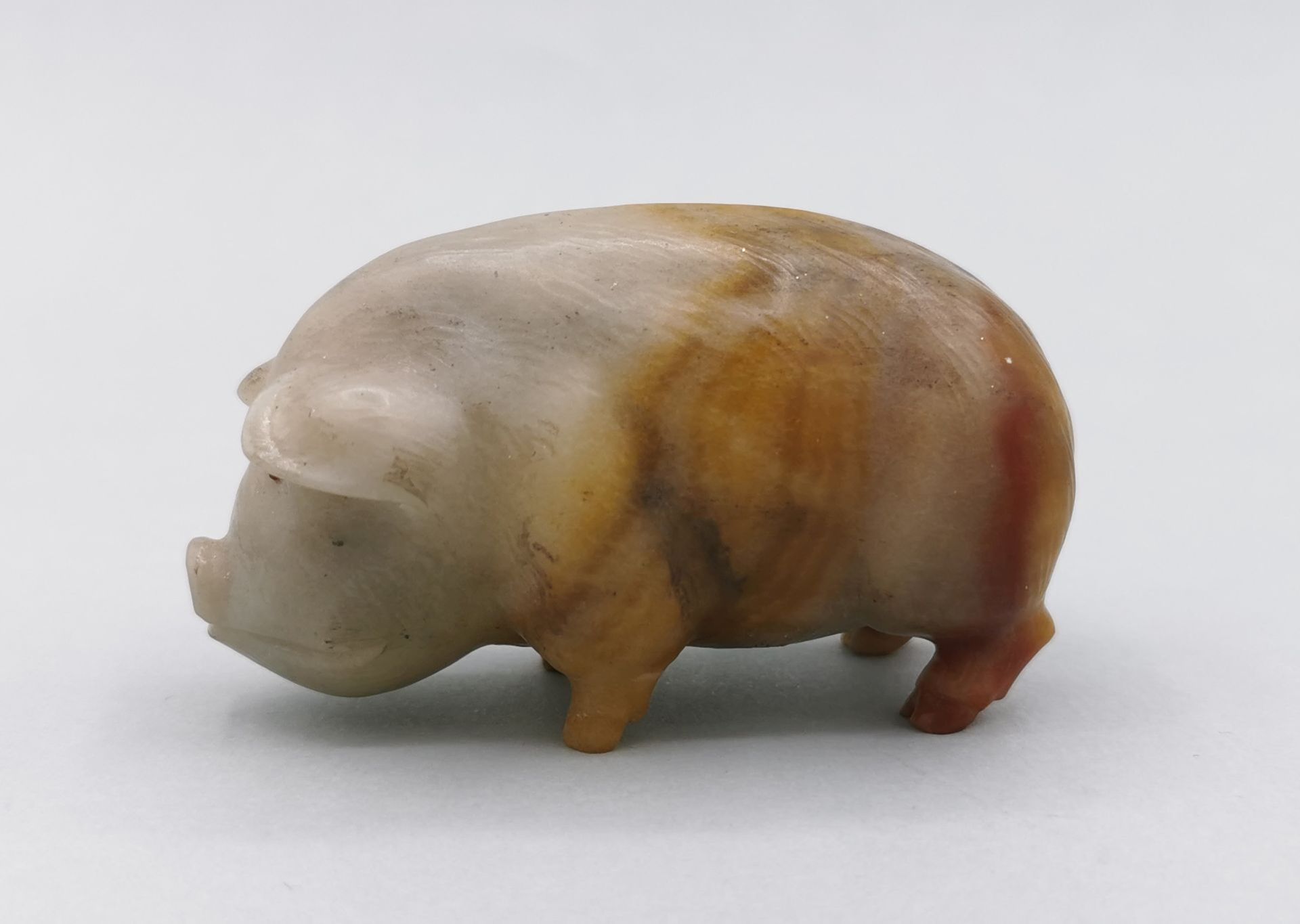 MINIATURE SCULPTURE "PIG" - Image 2 of 6