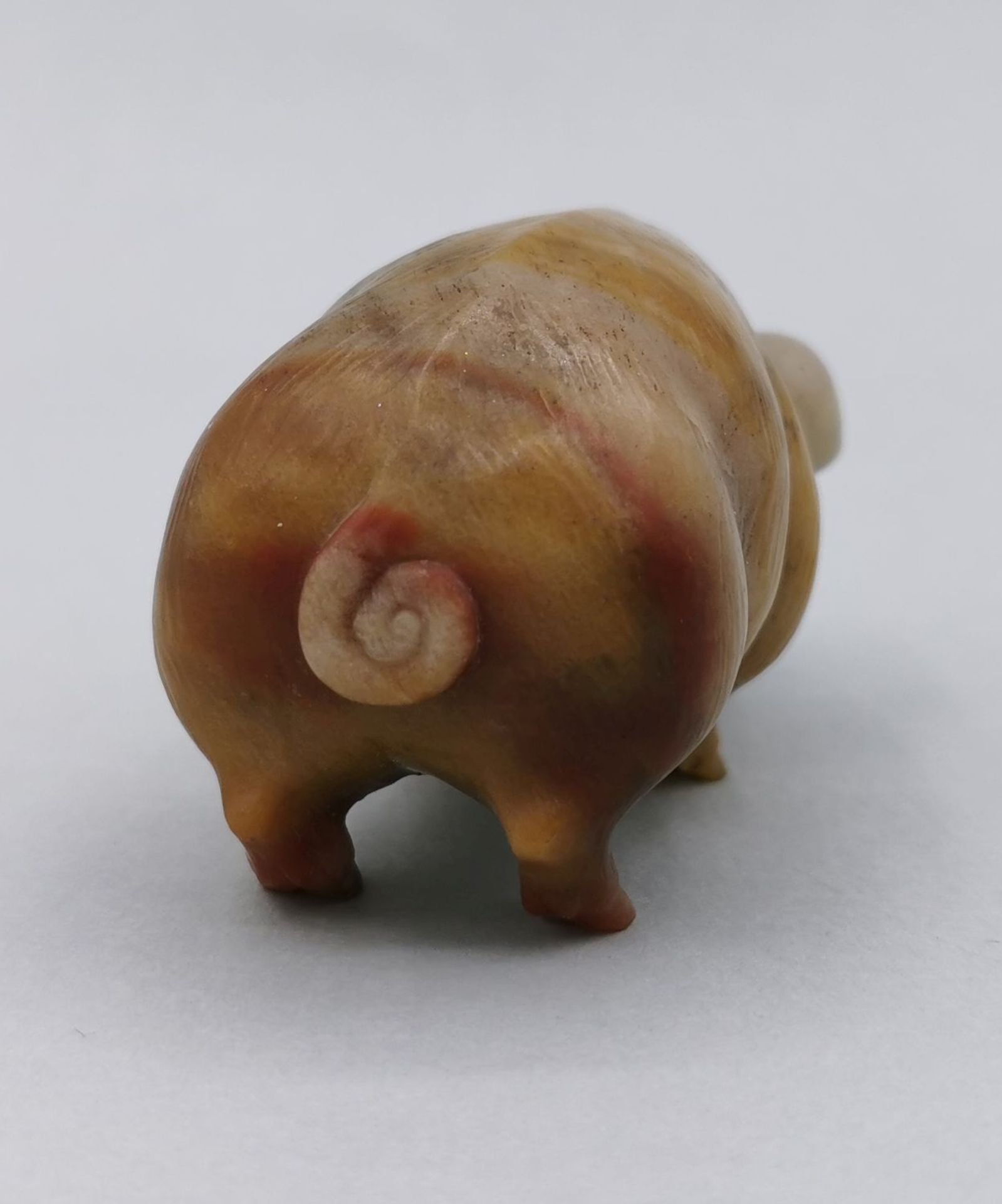 MINIATURE SCULPTURE "PIG" - Image 3 of 6