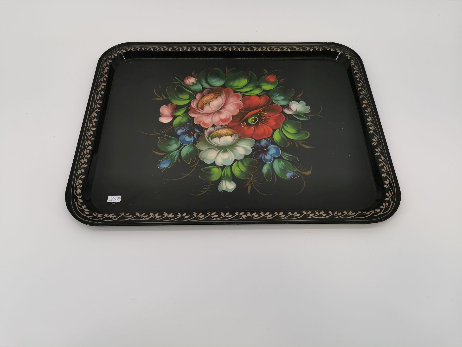 RUSSIAN LACQUER TRAY - Image 2 of 3