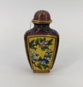 CLOISONNE SNUFF-BOTTLE