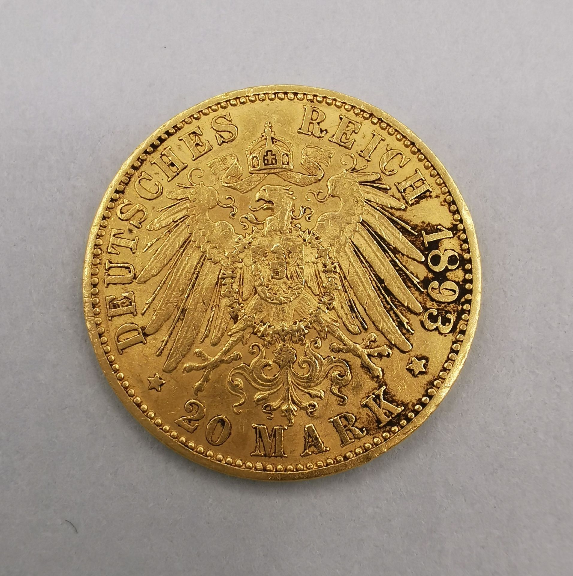 GOLD COIN: 20 MARK