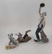 PORZELLAN-FIGUREN "CLOWNS"