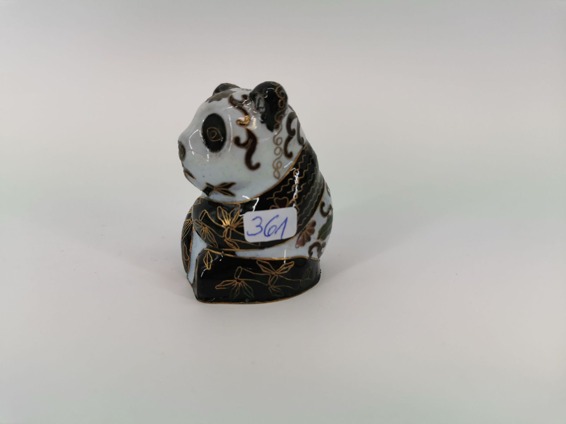 CLOISONNÉ PANDA - Image 3 of 5