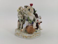 MEISSEN - ALLEGORIE "JAHRESZEITEN"