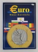 KONVOLUT MÜNZEN - EURO-ENTWÜRFE