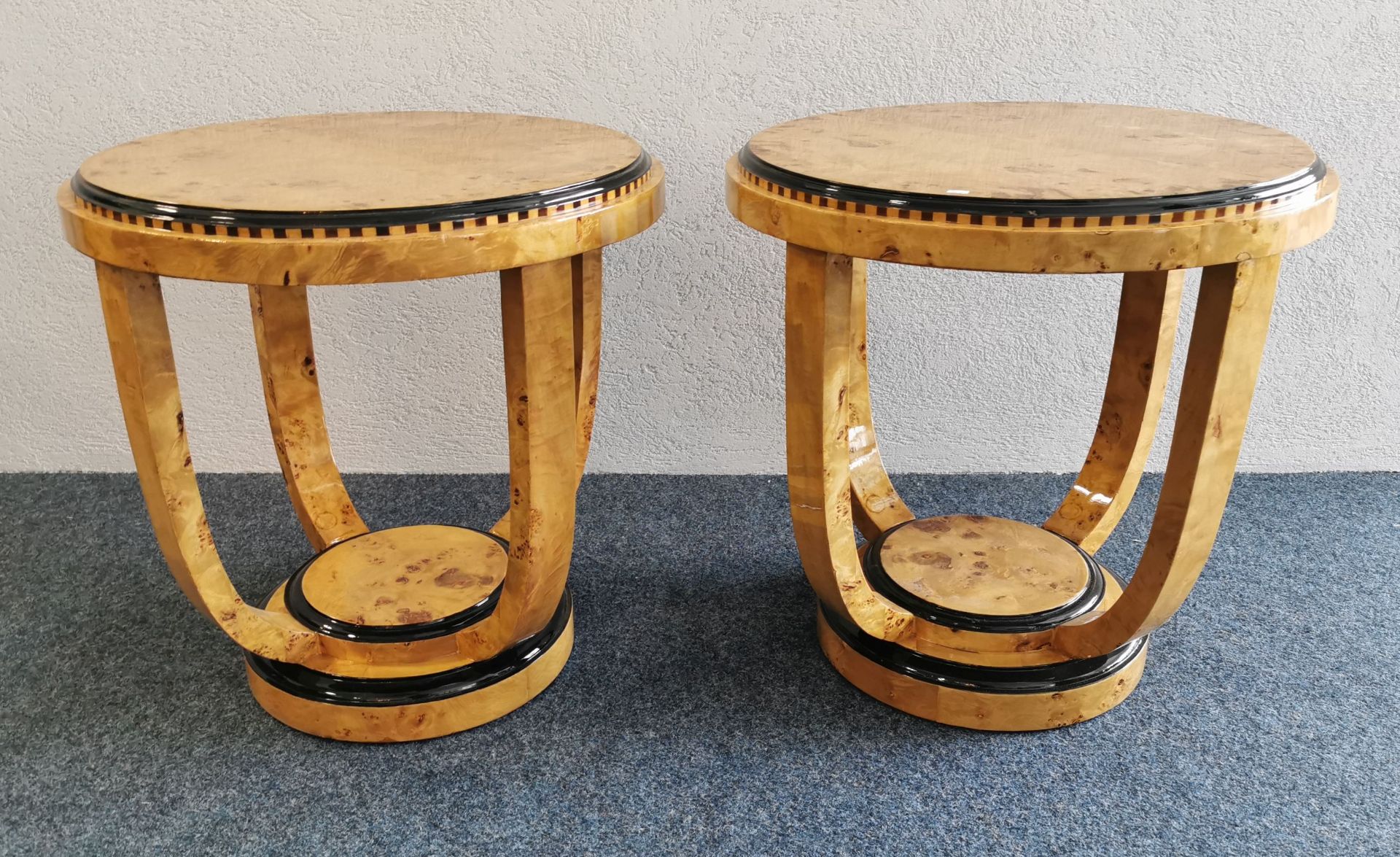 SIDE TABLES IN ART DÉCO STYLE
