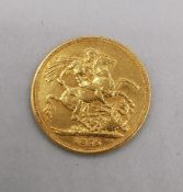 GOLDMÜNZE: 1 SOVEREIGN - VICTORIA