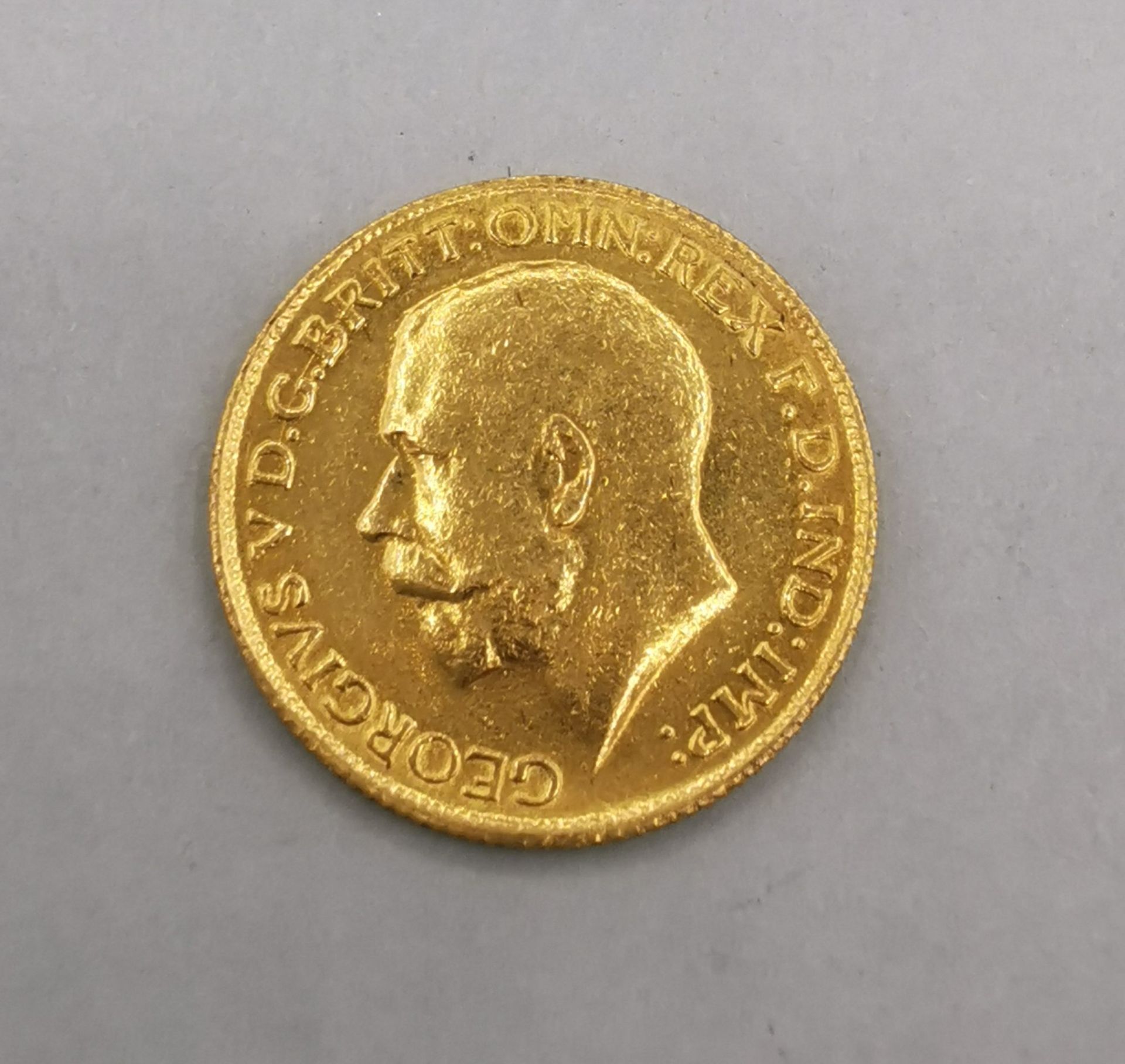 GOLD COIN: 1 SOVEREIGN - GEORGE V. - Image 2 of 2