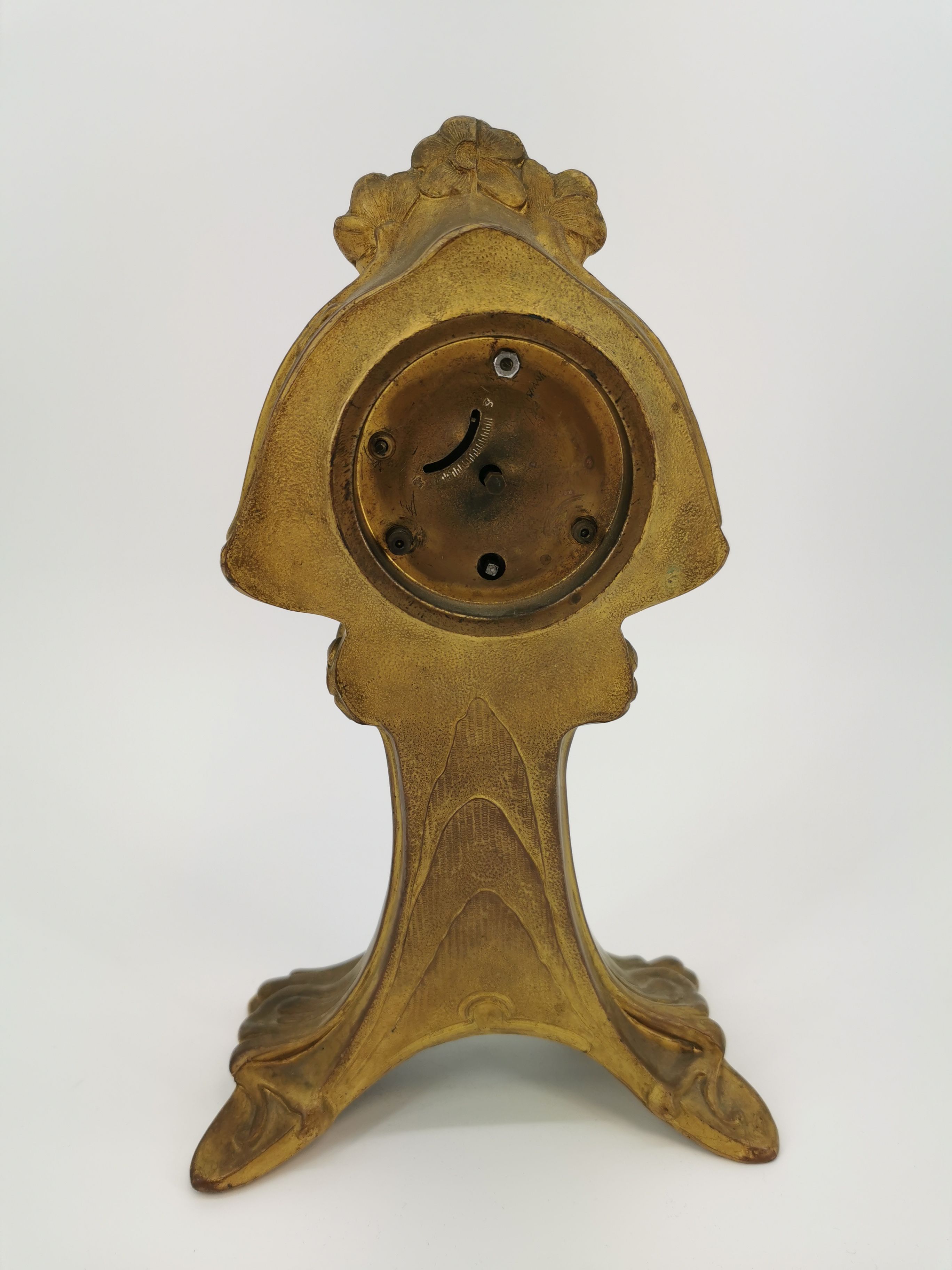 ART NOUVEAU CLOCK - Image 4 of 4