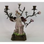 SCULPTURE / FIGURAL CANDLE STAND