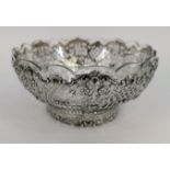 OPENWORK BOWL WITH GLASS INSERT  