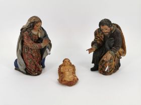 KRIPPENFIGUREN - HEILIGE FAMILIE