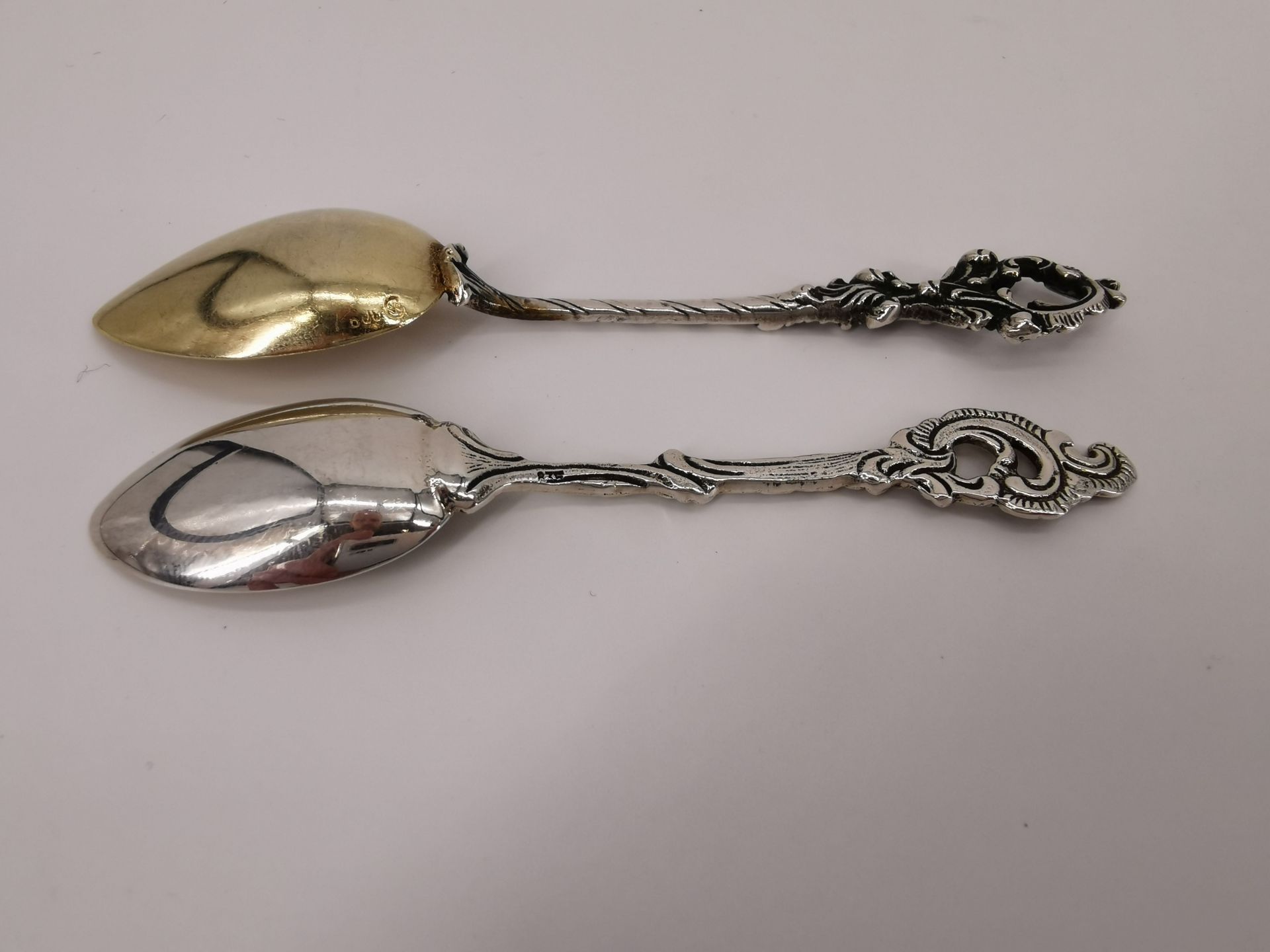 8 COFFEE SPOONS AND 4 MOCHA SPOONS - Image 3 of 3