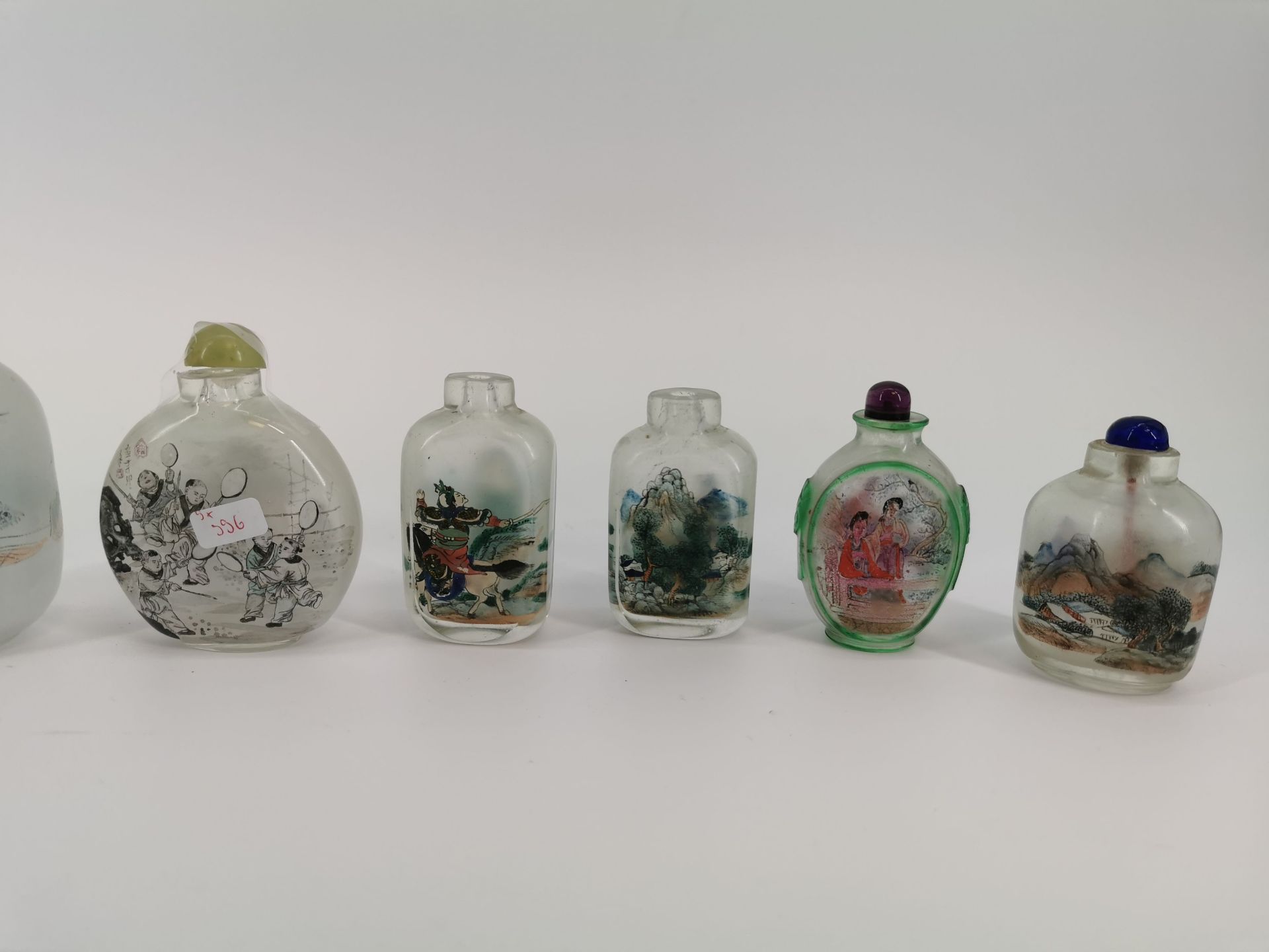 9 SNUFF BOTTLES  - Image 3 of 3