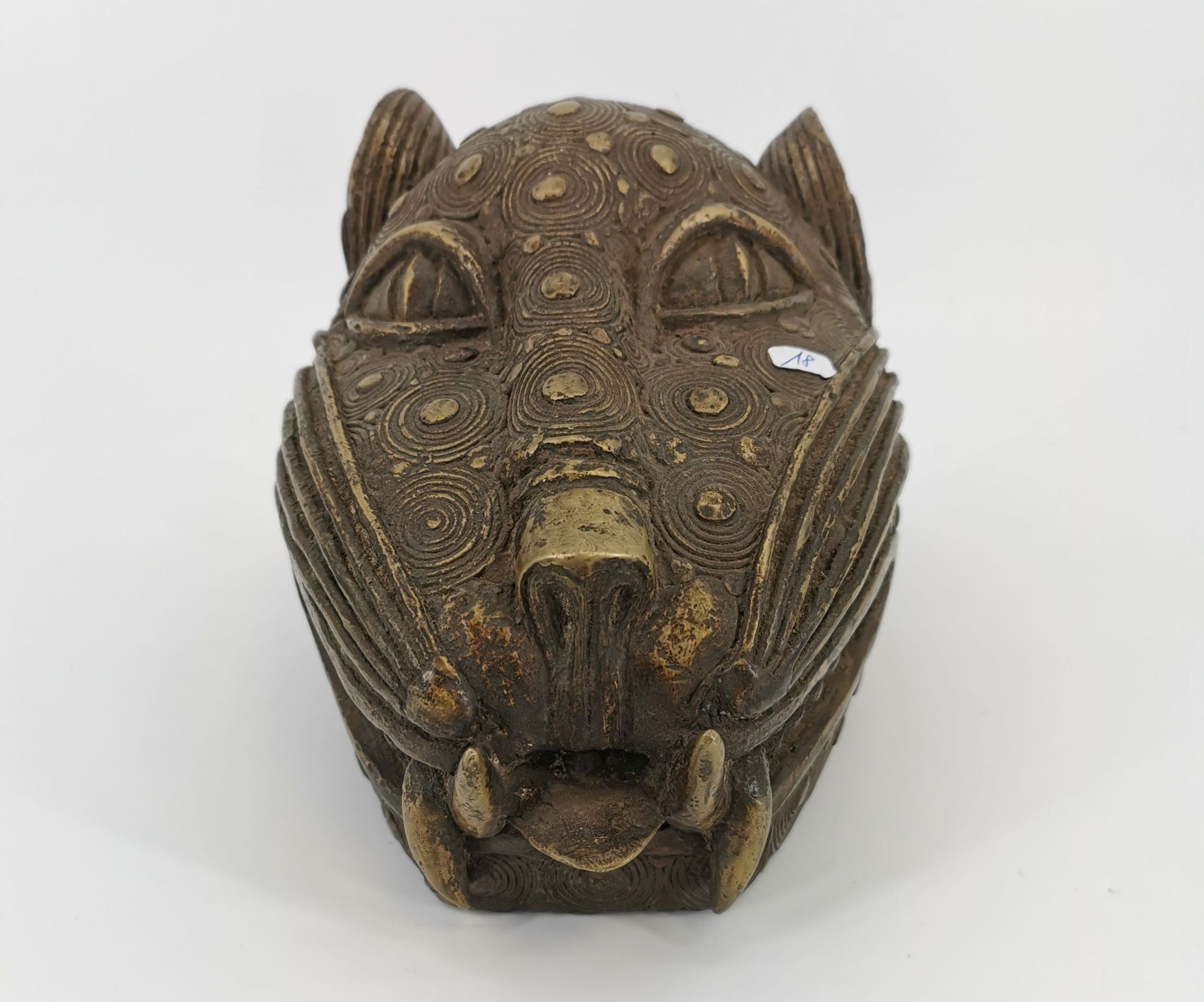 BENIN LEOPARD'S HEAD