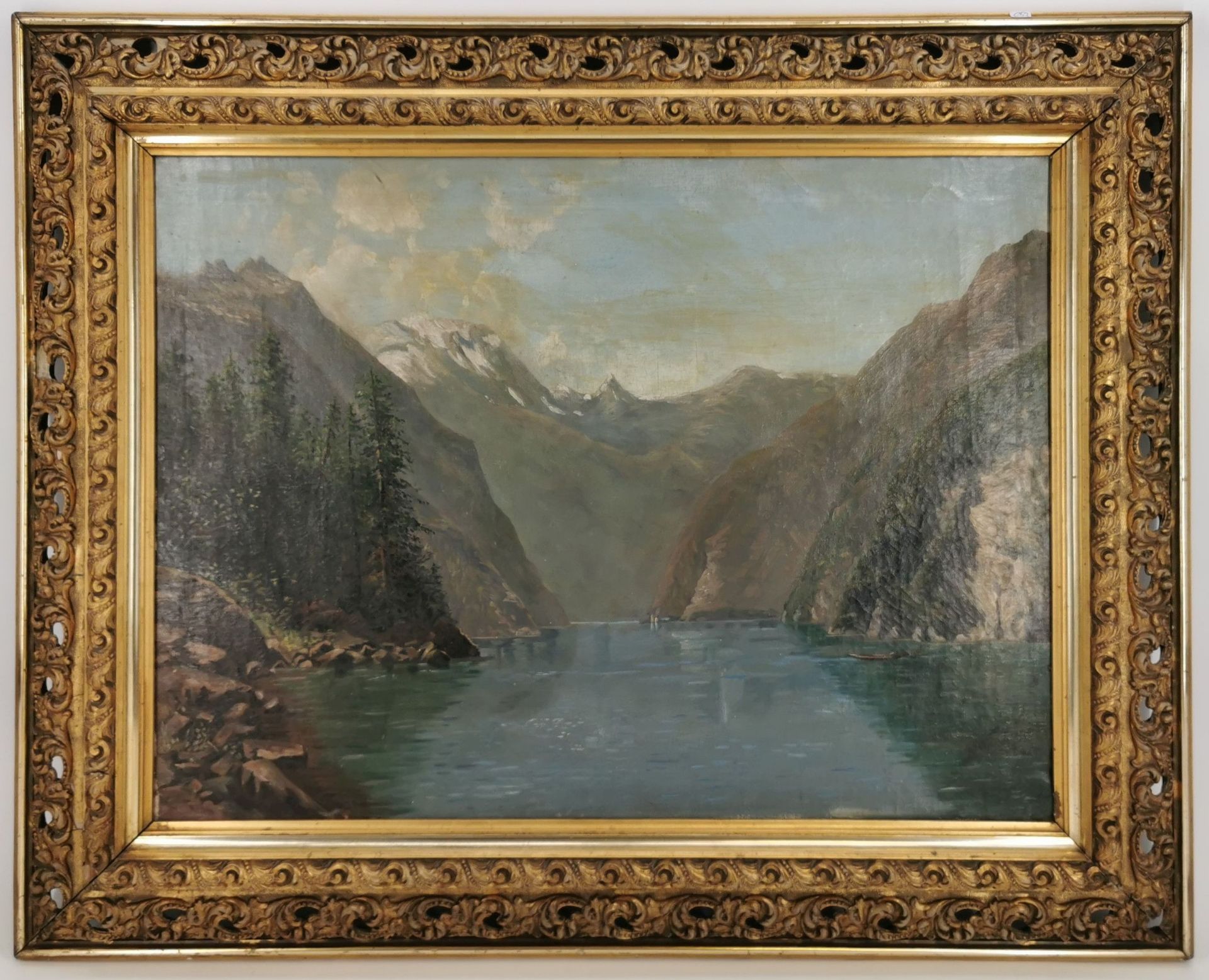 PAINTING "FJORD LANDSCAPE"