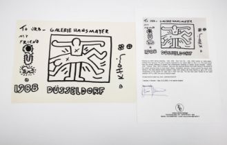 KEITH HARING ZEICHNUNG