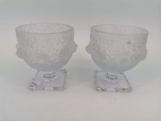 PAAR LALIQUE SCHALEN