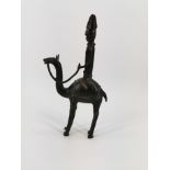 SCULPTURE - CAMEL RIDER