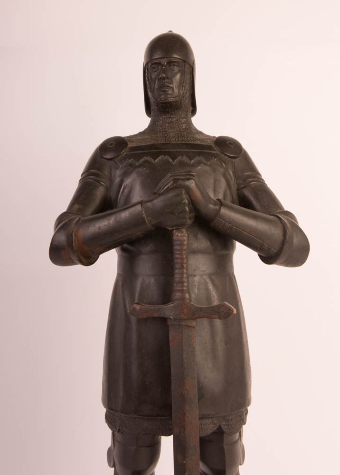 Prof. Victor Heinrich Seifert, warrior, bronze, 20th c. - Image 2 of 10