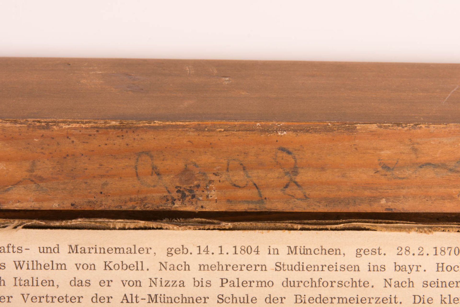 Johann Nepumuk Ott, Heiligenblut mit Großglockner, Öl auf Leinwand, 19. Jhd. - Bild 13 aus 13