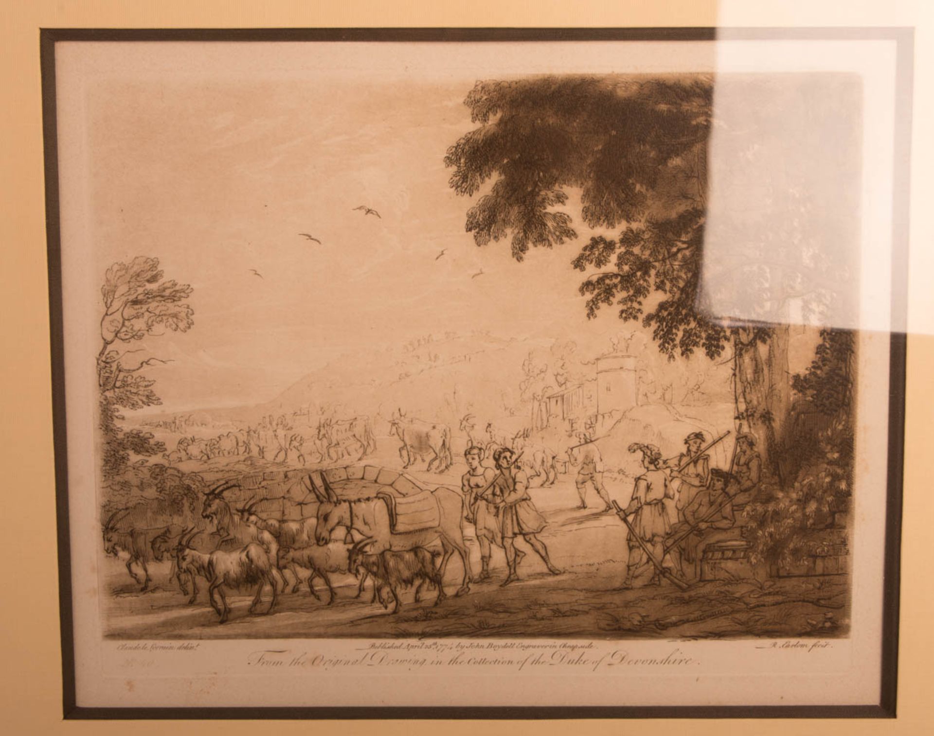 Richard Earlom, vier Druckgrafiken, Mezzotinto, 1776. - Bild 3 aus 6