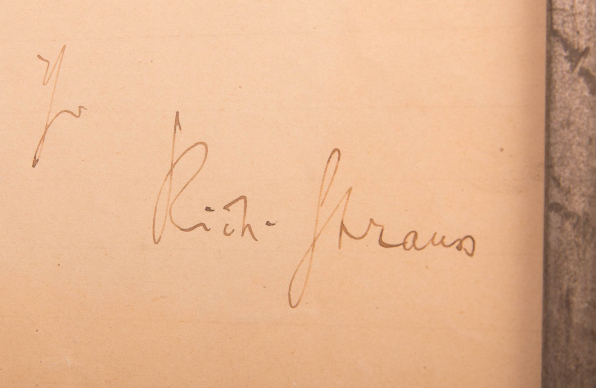 Handgeschiebener Brief Richard Strauss, Paris den 20. Januar 1894. - Bild 3 aus 4