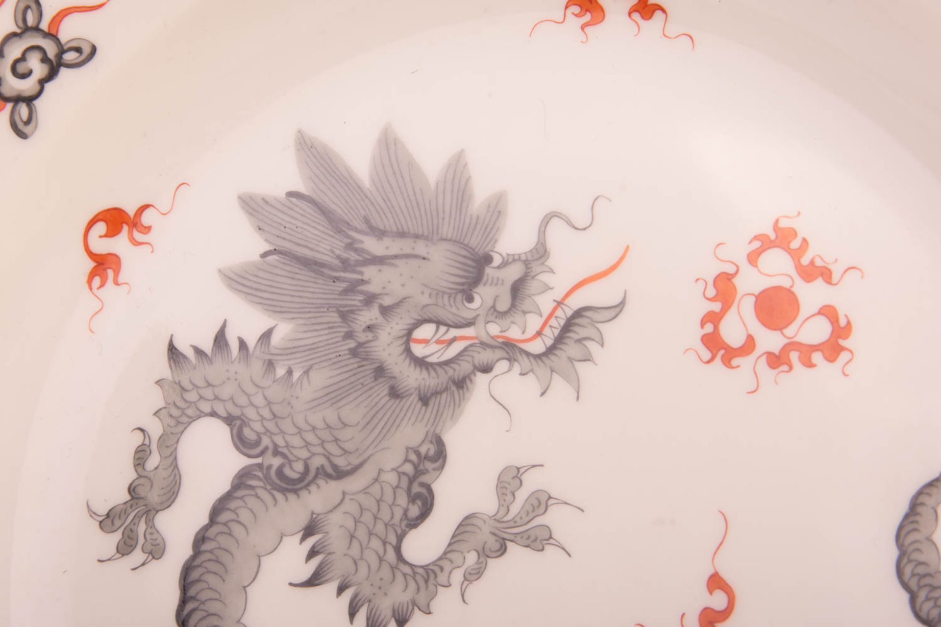 Meissen, Teller Ming-Drache, 1. Wahl. - Bild 2 aus 4