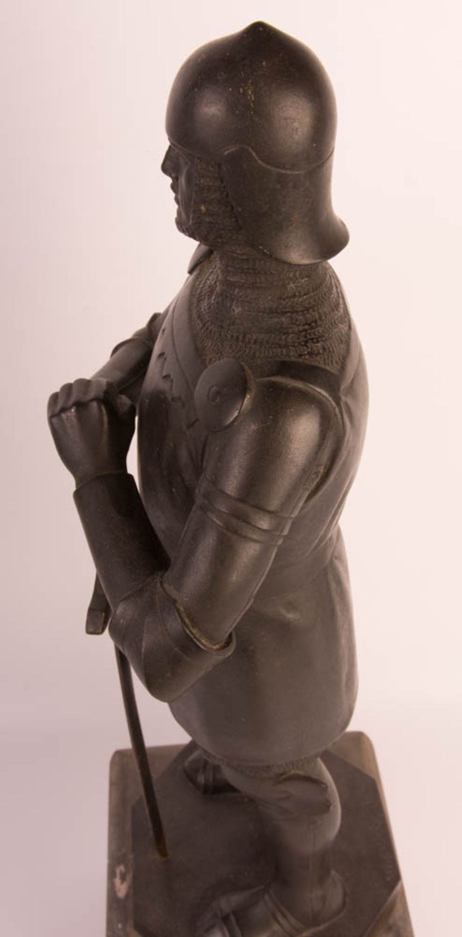 Prof. Victor Heinrich Seifert, warrior, bronze, 20th c. - Image 6 of 10