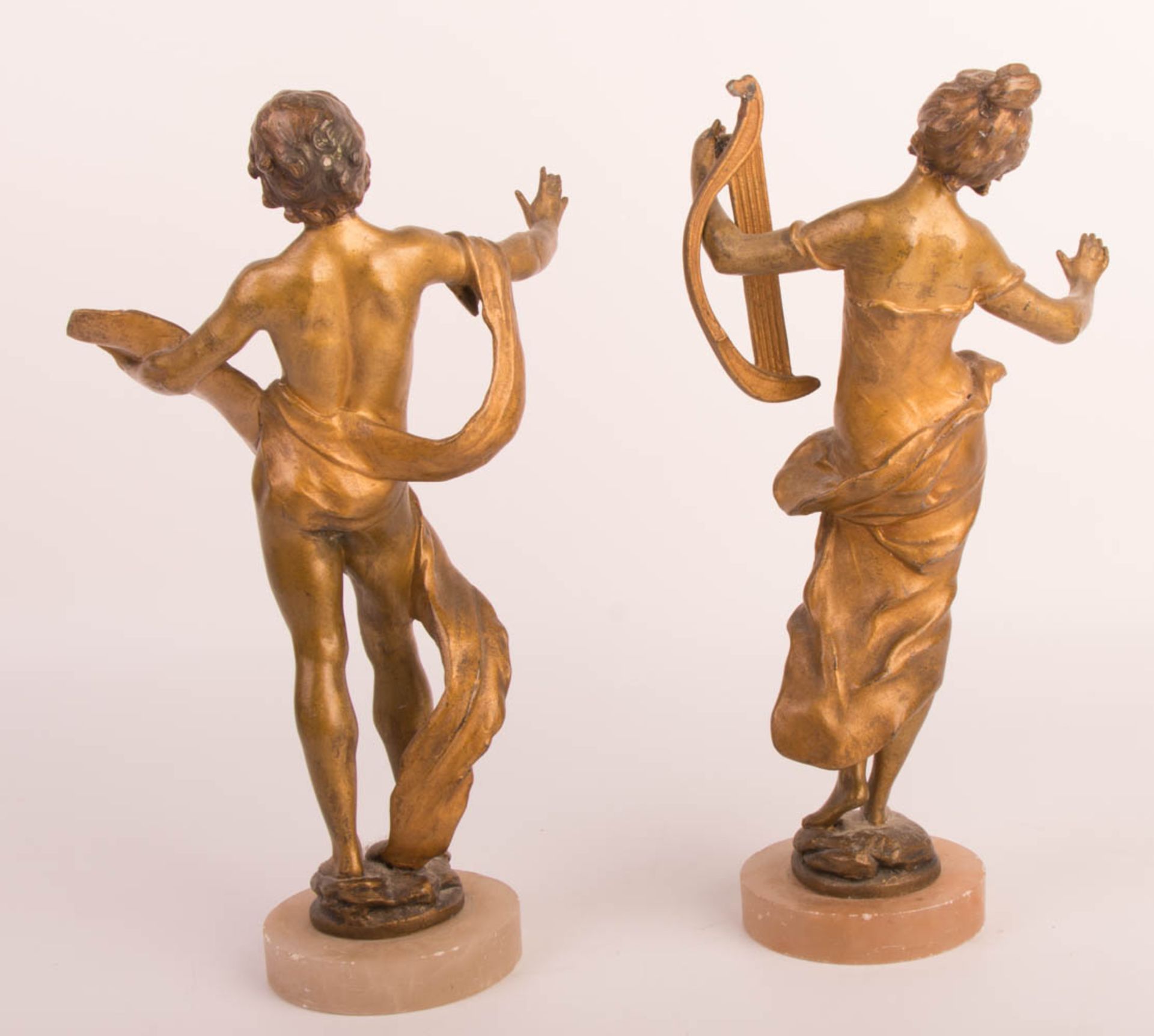 After Auguste Moreau, two small sculptures, probably 20th century. - Image 5 of 7