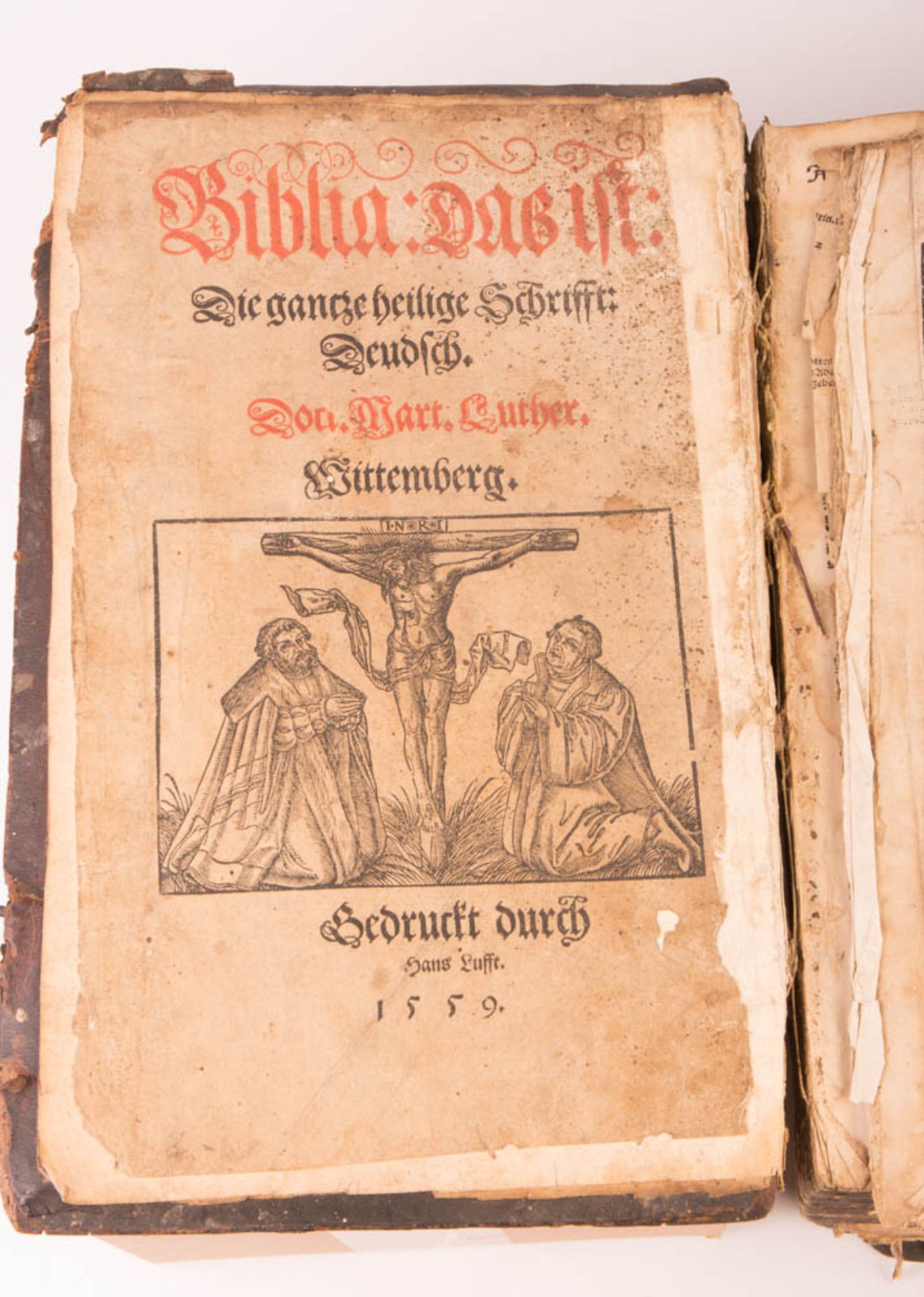 Biblia germanica, Hans Lufft, Wittenberg 1559. - Bild 9 aus 15